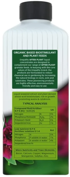 RHS Empathy Ericaceous Seaweed Fertiliser -Future Forests RHSEmpathyAfterplant Ericaceous4